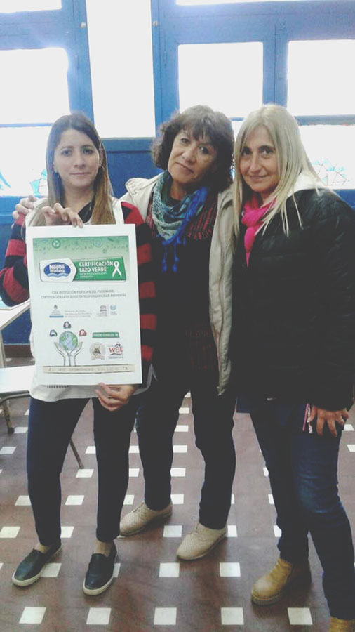 Certificación Lazo Verde - Asociación de Amigos de la Patagonia